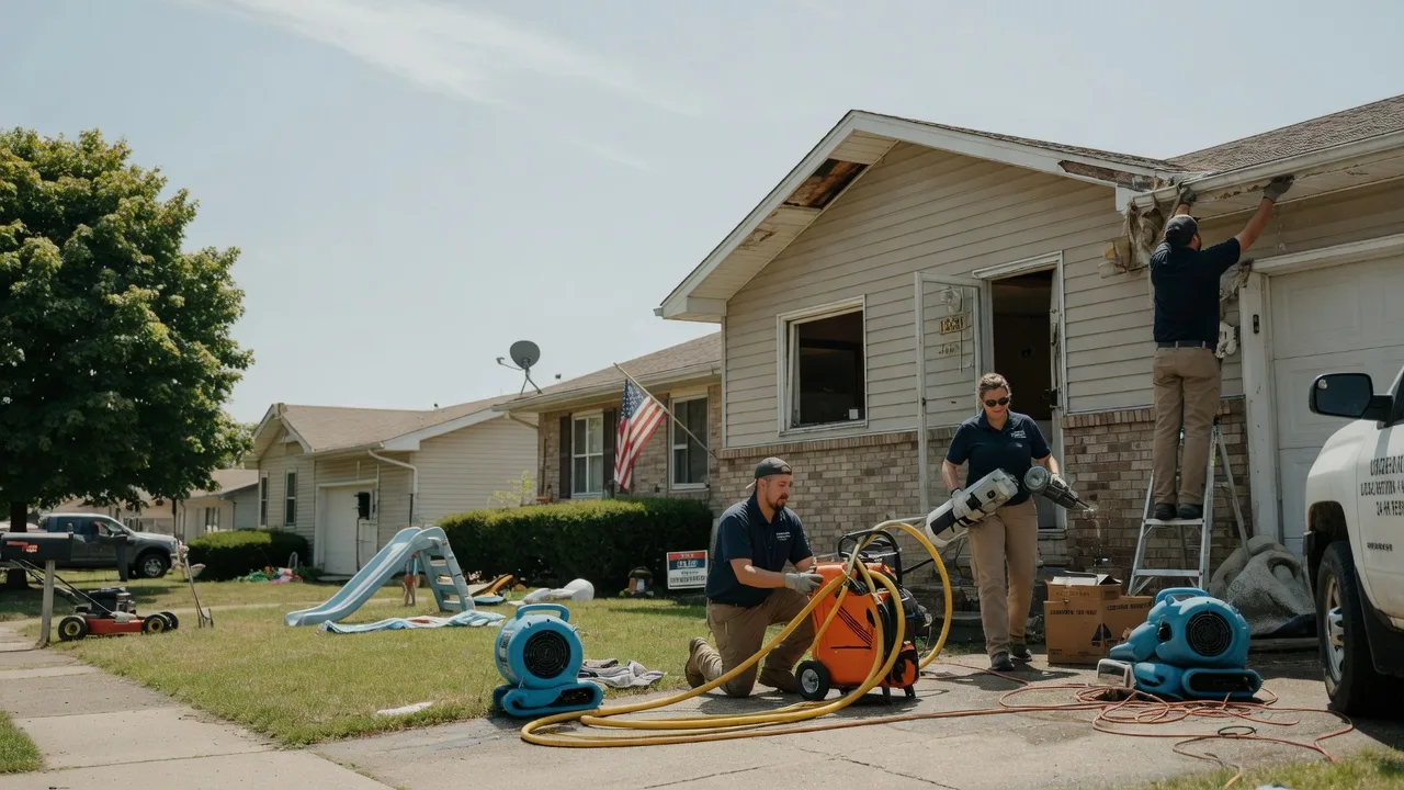 Water Damage Restoration in Burkettsville, OH near me